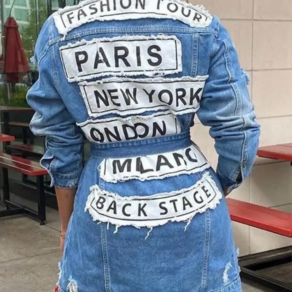 Fashionable Women Denim Jean Jacket